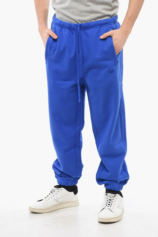 Cotton Joggers with Drawtring Waist 