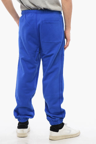 Cotton Joggers with Drawtring Waist 