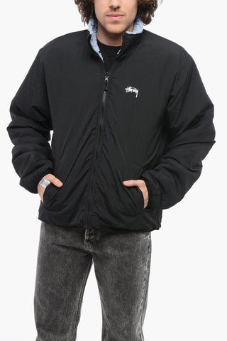 Reversible Sherpa Jacket with Front Zip