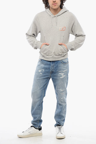 Cotton Hoodie SHRUNKEN with Patch Pocket