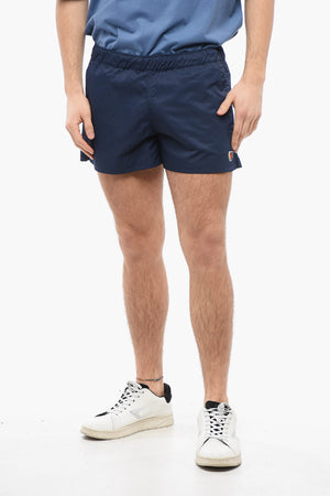 Nylon Shorts with Elastic Waistband