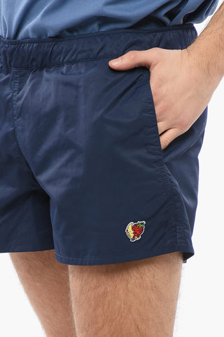 Shorts aus Nylon mit Gummibund
