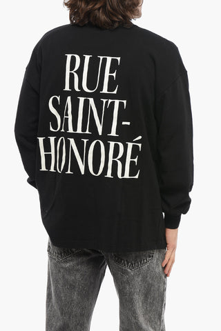 T-Shirt Girocollo RUE-SAINT-HONORE a Maniche Lunghe
