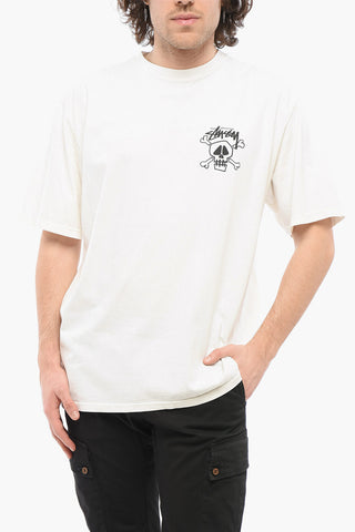 Printed SKULL&BONES Crew-neck T-Shirt