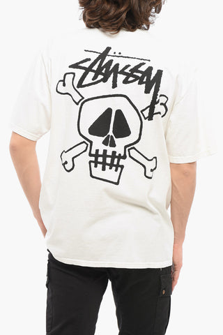 Printed SKULL&BONES Crew-neck T-Shirt