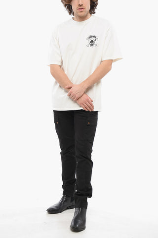 Printed SKULL&BONES Crew-neck T-Shirt