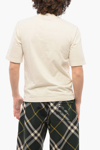 Crewneck T-shirt with EDK Patch