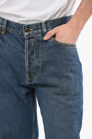 Mid Washed Slim Fit Denims 23cm