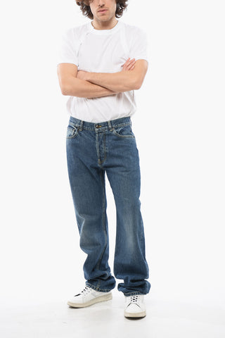 Mid Washed Slim Fit Denims 23cm
