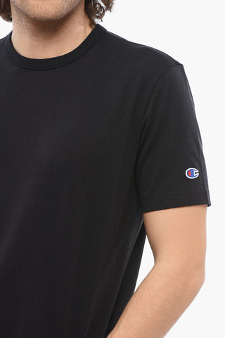 Solid Color Crew-neck T-Shirt