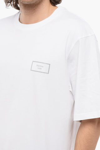 Solid Color Cotton Crew-neck T-shirt