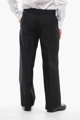 Pantaloni 4 Tasche in Misto Seta