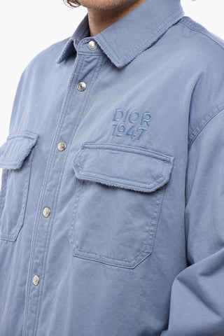 Camicia Imbottita con Dettagli in Spugna
