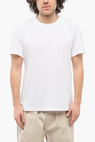 Crew Neck  BRACES Cotton T-Shirt