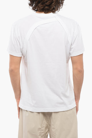 Crew Neck  BRACES Cotton T-Shirt