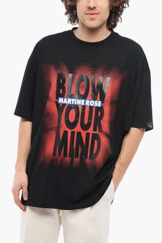 Oversize Crewneck T-Shirt BLOW YOUR MIND with Ombre Effect
