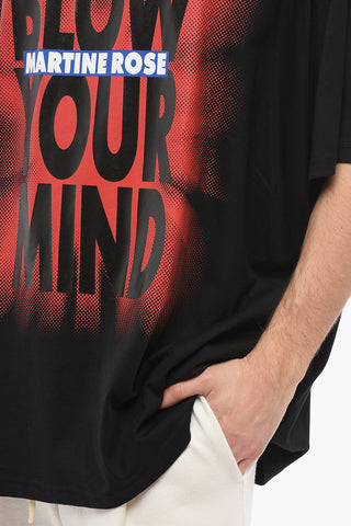 Oversize Crewneck T-Shirt BLOW YOUR MIND with Ombre Effect