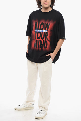 Oversize Crewneck T-Shirt BLOW YOUR MIND with Ombre Effect