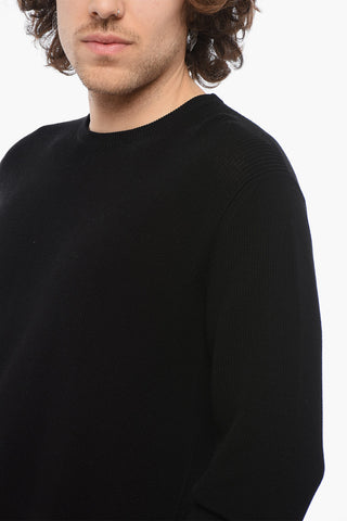 Lightweight Cotton Crewneck Sweater