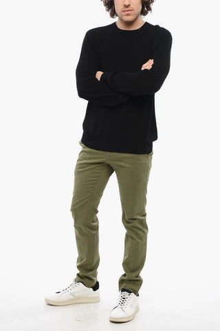Lightweight Cotton Crewneck Sweater