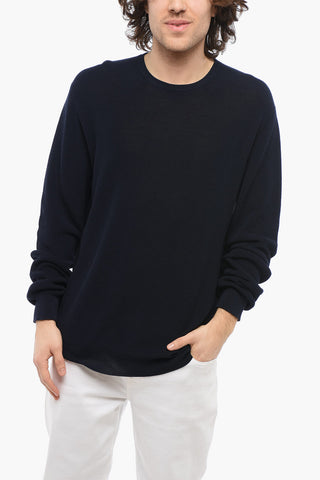 Lightweight Cotton Crewneck Sweater