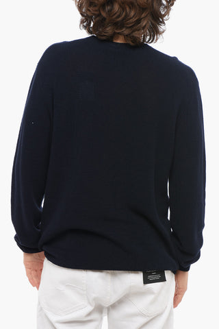 Lightweight Cotton Crewneck Sweater