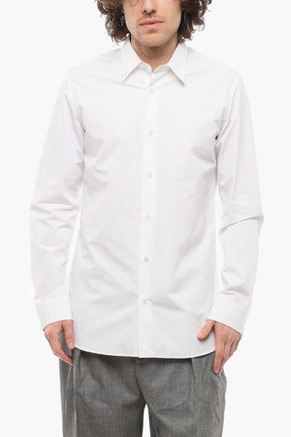 Back Printed Popeline Shirt