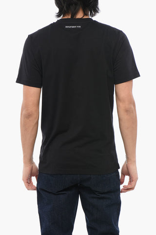 T-shirt Girocollo GARS In Cotone con Taschino