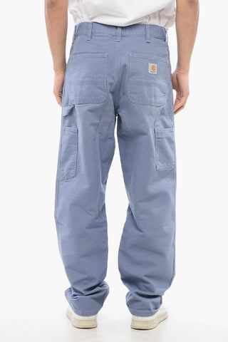 Hosen SINGLE KNEE aus Baumwolltwill mit regulärer Taille