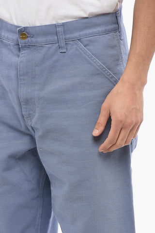 Hosen SINGLE KNEE aus Baumwolltwill mit regulärer Taille
