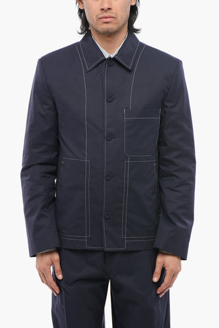 Overshirt WORKWEAR Con Cuciture A Contrasto