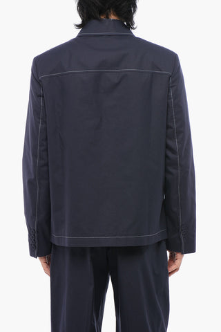 Overshirt WORKWEAR Con Cuciture A Contrasto