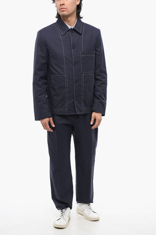 Overshirt WORKWEAR Con Cuciture A Contrasto