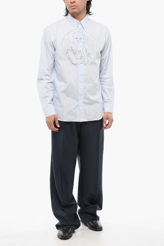DUNCAN GRANT Striped CHARLESTON Printed Shirt