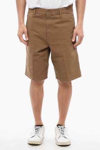 Regular Waist Organic Cotton SINGLE KNEE Shorts
