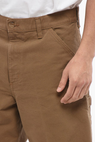Regular Waist Organic Cotton SINGLE KNEE Shorts