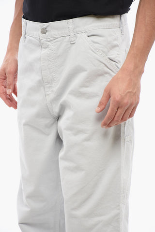 Straight Fit Cotton Twill SINGLE KNEE Pants