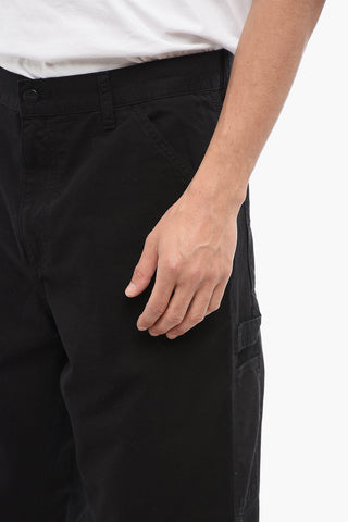 Straight Fit Cotton Twill SINGLE KNEE Pants