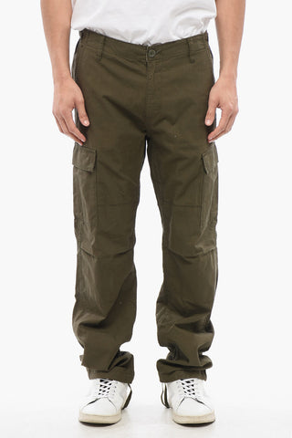 Low Waisted Slim Fit AVIATION Cargo Pants