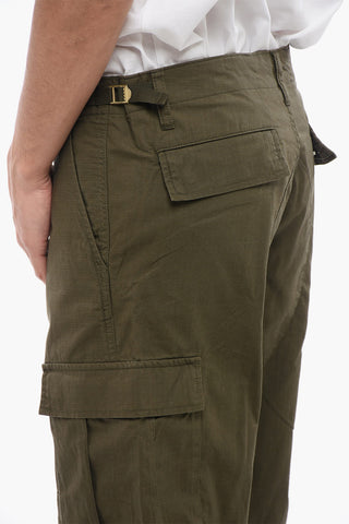 Low Waisted Slim Fit AVIATION Cargo Pants