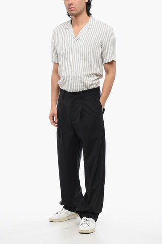 Pantaloni WHISKY in Tinta Unita a Doppia Pince