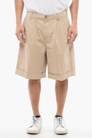 Double-Pleated Relaxed Fit MART Shorts