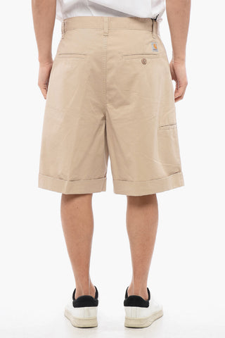 Double-Pleated Relaxed Fit MART Shorts