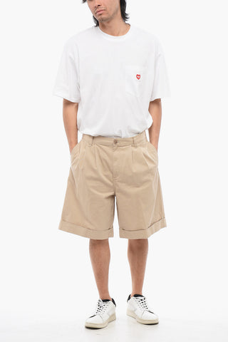 Double-Pleated Relaxed Fit MART Shorts
