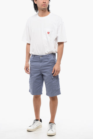 Low Waisted Regular Fit Cargo Shorts