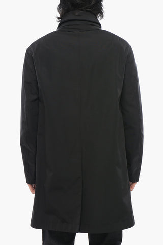 Parka Impermeabile con Colletto