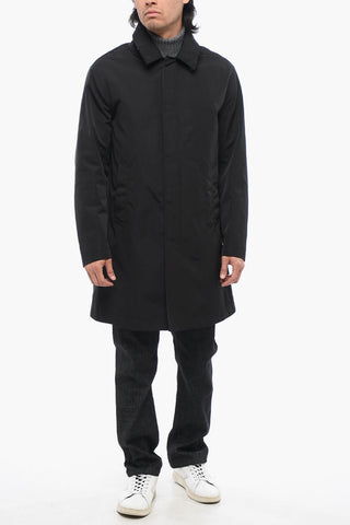 Parka Impermeabile con Colletto