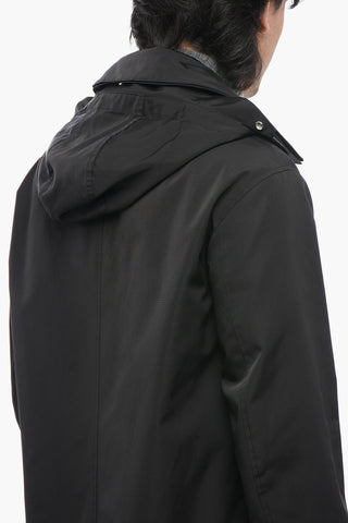 Parka Impermeabile con Colletto