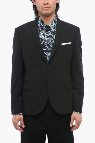 Side Vents Slim Fit RUFFALO 2-Button Blazer With Flap Pocket