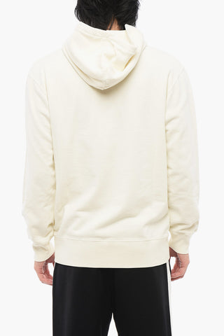 Cotton Hoodie with Embossed Logo